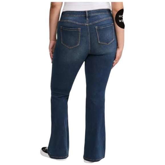 Torrid Luxe Slim Bootcut Jeans Women's Size 22 - Picture 2 of 7